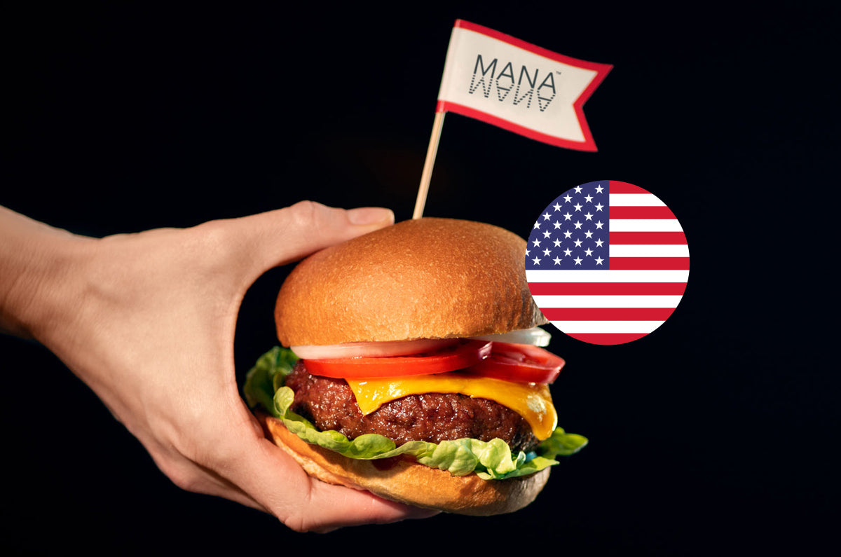 ManaBurger Now Available in USA! Try the World's First Nutritionally Complete Burger!